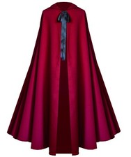 Gothic Steampunk Victorian Medieval Renaissance Western Pirate Cape Cloak