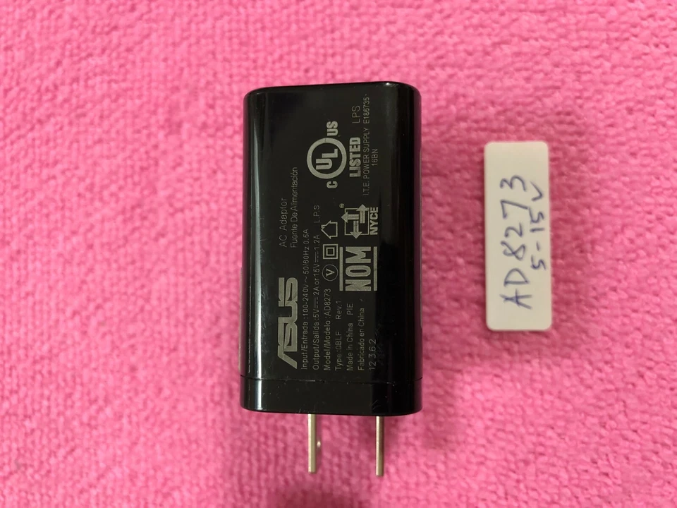 Lot 2 Pcs  ASUS  Ac Adapter Charger AD8273  5V-2A   / 15V-1.2A  ,ORIGINAL ONE  - Image 4 of 4