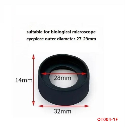 2PCS Rubber Eyepiece Foldable Eye Cups for 27-29mm/32-34mm Microscope Binoculars - Picture 19 of 28