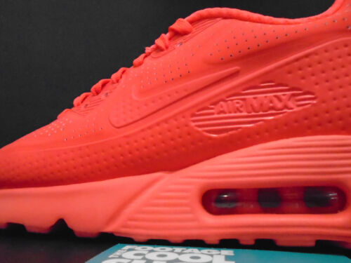 NIKE AIR MAX 90 ULTRA MOIRE RED OCTOBER BRIGHT CRIMSON INFRARED 819477-600 9.5 - Picture 8 of 12