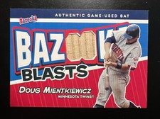 2004 Bazooka Blasts Bat Relics #DM Doug Mientkiewicz A Twins