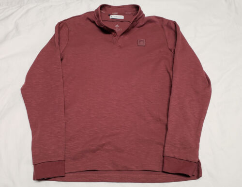 Mens Adidas Golf Xander Schauffele PGA Tour Issued Pullover Shirt Size Small