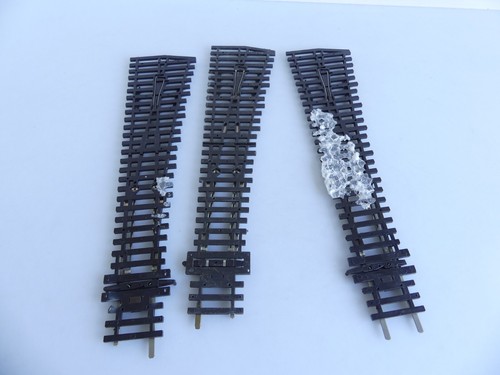 (5) PECO 3 AIGUILLAGES INSULFROG A GAUCHE 219 MM - Imagen 3 de 3