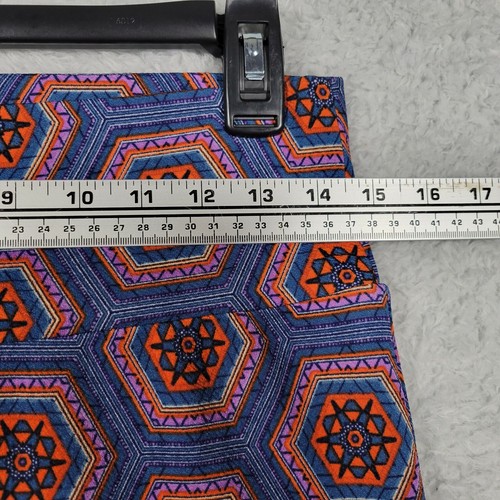 Lularoe Cassie Skirt Womens Small Geometric Print Straight Pencil Stretch - Picture 4 of 8