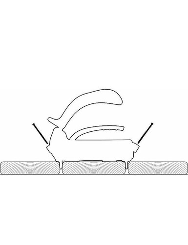 CAMO 345002 Marksman Pro - X1 Narrow 1/16" Gap Edge Deck Fastening SYS. - Picture 8 of 9