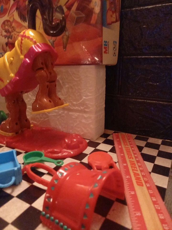 BUCKAROO! Vintage Game by MB The Saddle Stacking Game  - Image 3 of 4