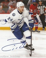 Tampa Bay Lightning Ryan Callahan Signed Autographed 8x10 Photo COA C