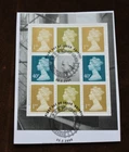 GB 2006 Stamp Pane,  Isambard Kingdom Brunel,  on Piece, Used ex FDC