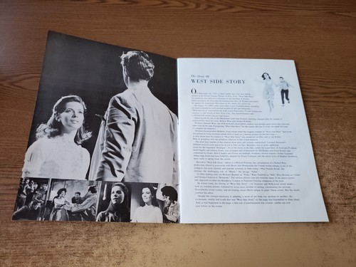 NATALIE WOOD AUTOGRAPHED 1961 EXCELLENT Bernstein West Side Story & BOOKLET LP33 - Picture 7 of 8