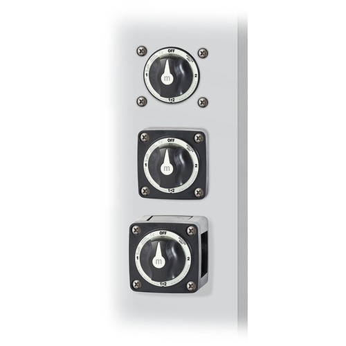 Interruptor de batería Blue Sea 6007200 mini - 4 posiciones - negro [6007200] - Imagen 3 de 4