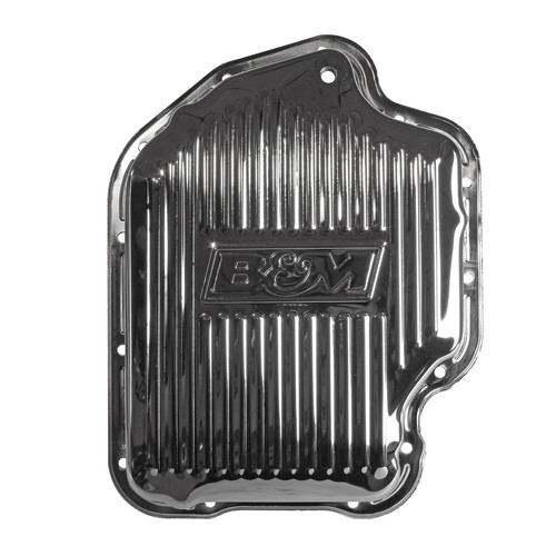 B&M Hi-Tek Deep Transmission Chrome Pan For Chev/Gm/P-tiac/Buick/Oldsmobile/Cadi - Picture 1 of 6