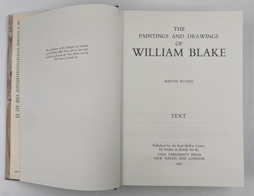 William Blake zwei Bände Gemälde und Zeichnungen Martin Butlin Platten Text 1981 - Bild 12 von 15