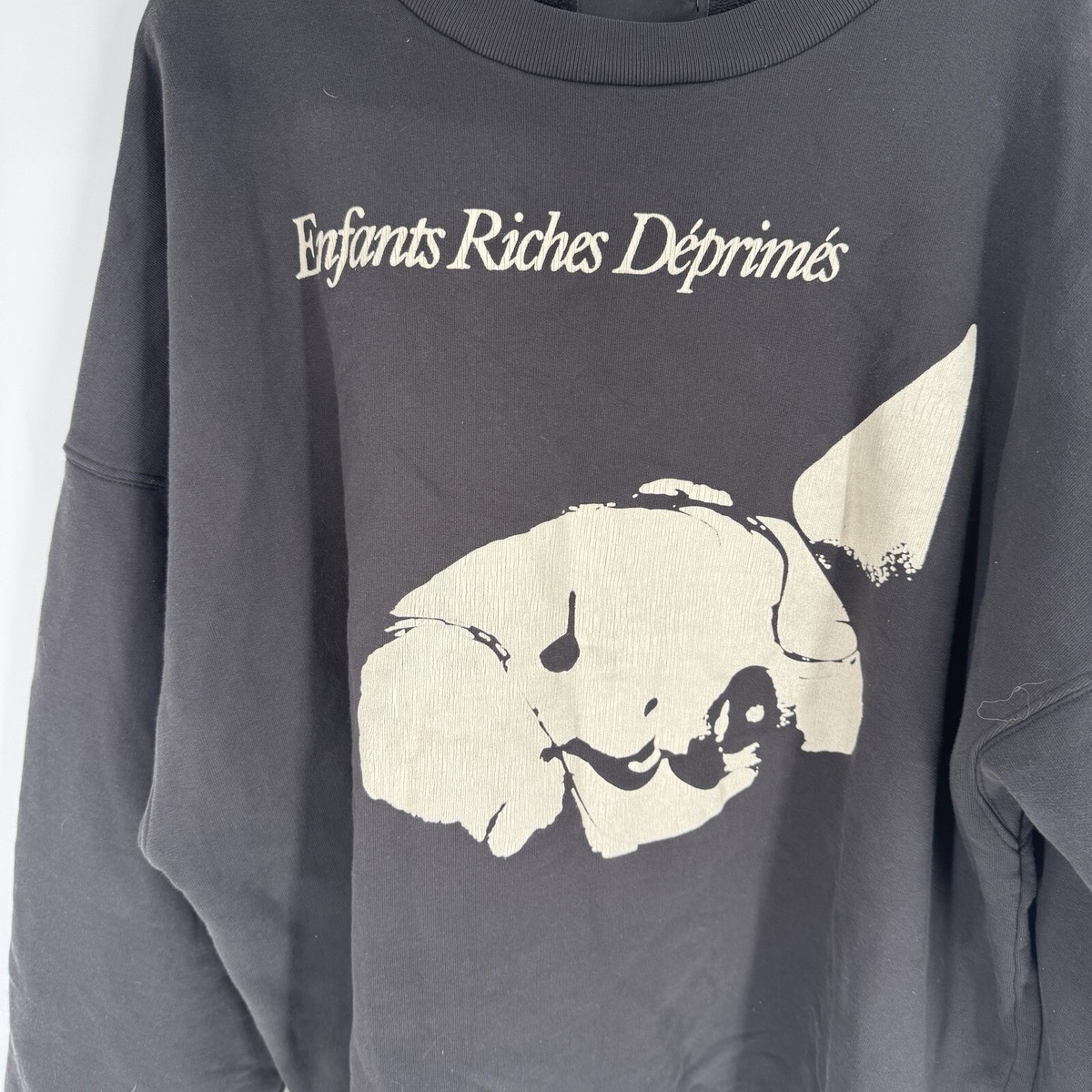 VIP【関税送料無料】希少 Enfants Riches Deprimes Pullover Enfants Riches Déprimés logo-print T-s | Black | FARFETCH GE