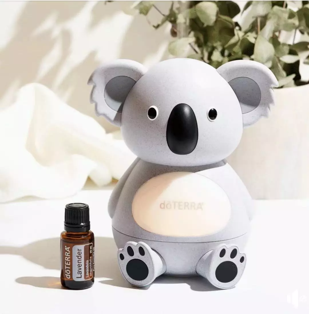 25%OFF doTERRA Koala Diffuser + Lavender 15ml Pure Essential Oil Aromatherapy