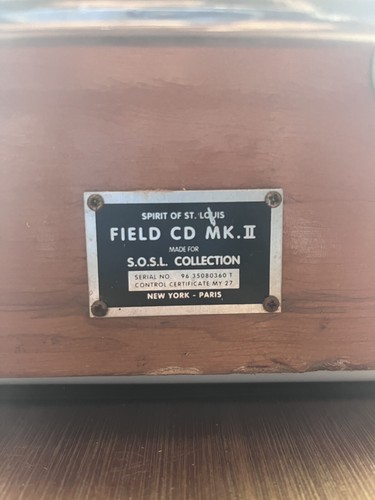 Spirit of St. Louis Boom Box CD / Tuner Field Radio Charles Lindbergh - Picture 7 of 14