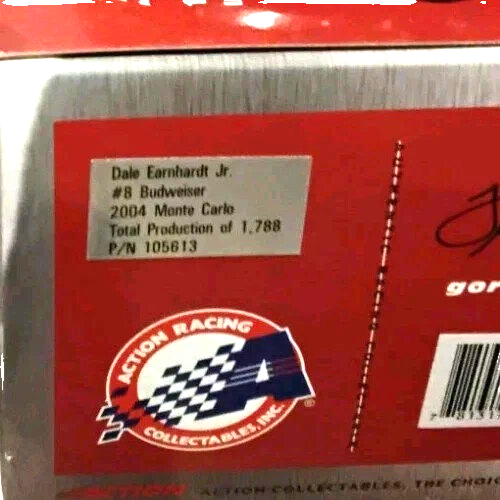 Dale Earnhardt Jr #8 Budweiser ARC 1:18 Scale Only 1788 Made HOTO FREE SHIP - Picture 4 of 4