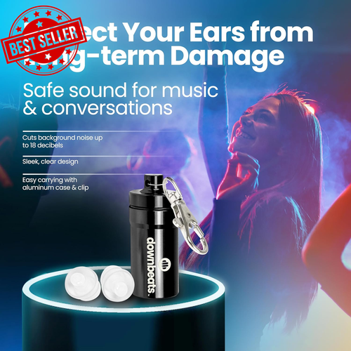 Reusable High Fidelity Hearing Protection: Ear Plugs for Concerts, Music - Picture 2 of 13