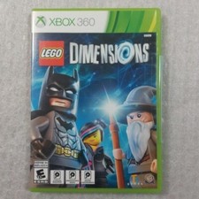 LEGO Dimensions (Microsoft Xbox 360, 2015) Complete With Manual