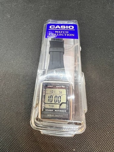 Casio Wave Ceptor WV-59R-1AJF Men's Watch Japan Black Digital From Japan 39mm - Picture 13 of 22