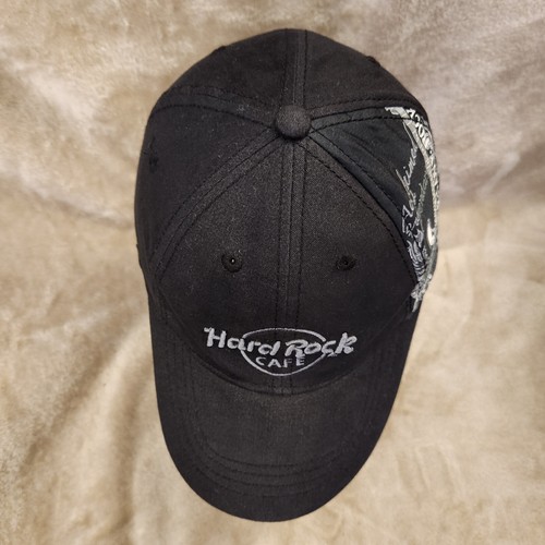 Live, Love, Rock - Hard Rock Cafe Flex-fit Black Baseball Hat - Rio de Janeiro - Picture 5 of 8