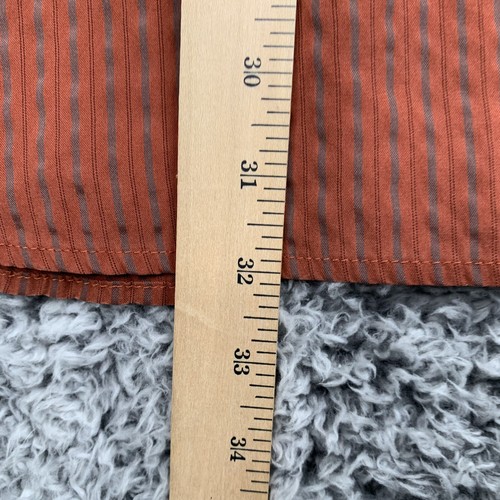 VTG North Face Shirt Mens XL Rust Orange Striped Classic Gorp Retro Outdoors - Picture 7 of 12