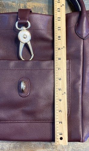 Dooney & Bourke - Plum Belvedere Logo Lock Shoulder Bag - Bild 20 von 21