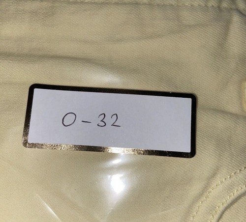 Madewell Wide Leg Crop Jeans Size 29 Yellow ~ 70’s - Picture 7 of 7