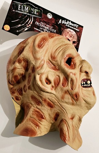 RUBIES NIGHTMARE ON ELM STREET FREDDY KRUEGER FREDDY KRUEGER ADULT DELUXE MASK - Picture 3 of 5