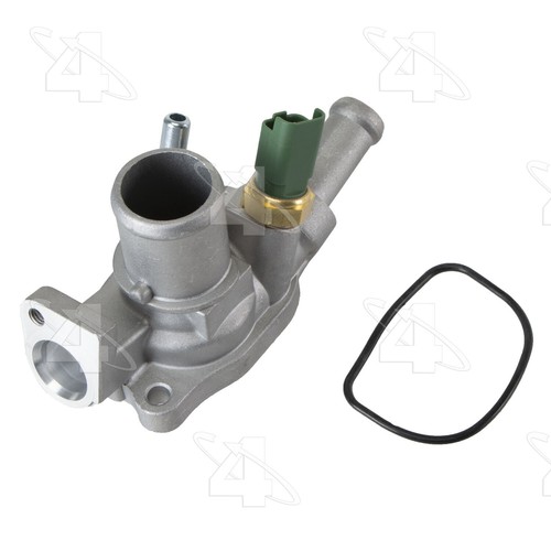 Engine Coolant Thermostat / Water Outlet Assy 4 Seasons For 2014-2019 Fiat 500L - Picture 2 of 6