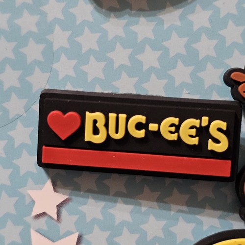 Buc-ee's ~ Shoe Charms ~ Set of 5 ~ Brand New~ For Clog Style Shoes - Picture 5 of 7