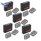 5 MATCHED PAIRS ULTRA PRECISION 1-2-3 BLOCKS 23 HOLES .0002" MACHINIST 123
