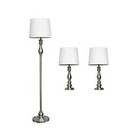 Stainless Steel Living Room Lamp Sets