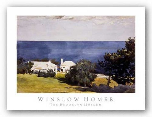Shore at Bermuda Winslow Homer Art Print 27x18 Shore at Bermuda Winslow Homer Art Print 27x18