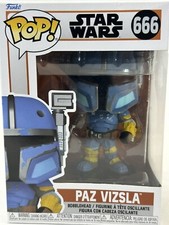 Funko Pop! Vinyl: Star Wars - Mandalorian - Paz Vizsla #666 NEW