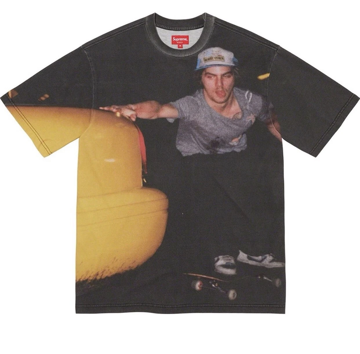 T shirt Supreme 2022 Dash Snow Skitching taille XL DEADSTOCK à la main