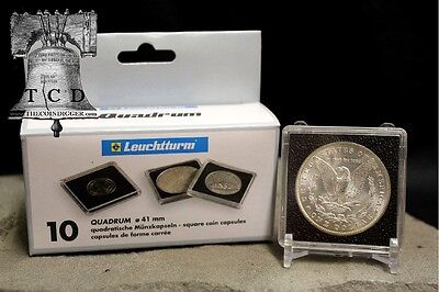 5 BCW Silver Peace Large Dollar 2x2 Coin Holder Snap Capsule 38.1mm Storage Case
