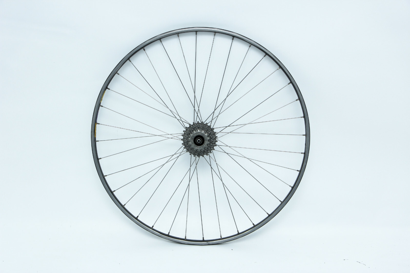 Vintage Mavic trasero tubular de Ruedas Bicicleta de carretera 700c con casete de 7 velocidades Vintage Mavic trasero tubular de Ruedas Bicicleta de carretera 700c con casete de 7 velocidades