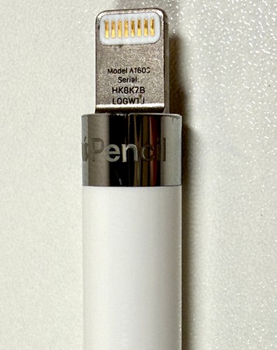 Apple Pencil 1st Generation Stylus iPad Pro 9.7 10.5 12.9 A1603 MK0C2AM/A *READ* - Picture 2 of 6