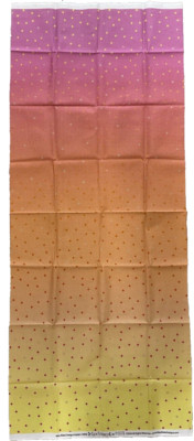 RILEY BLAKE - GEMSTONES #C8350-DREAMSICLE-OMBRE- 1/2 YARD