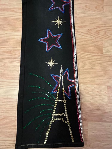 DG2 Diane Gilman Las Vegas *Bling* Jeans 12T--NWT - Picture 9 of 9