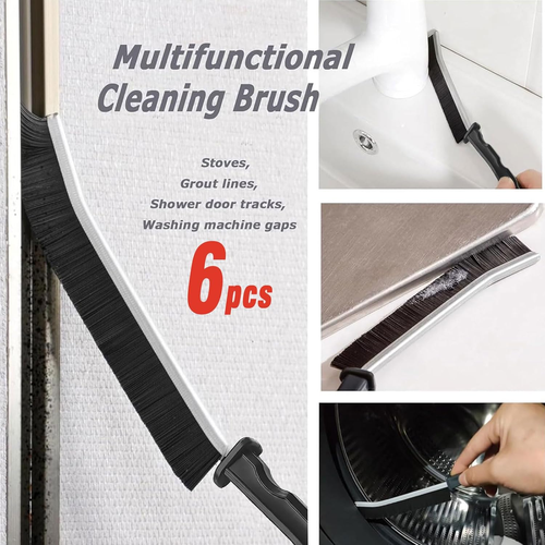 Crevice Cleaning Brush,Multifunctional Cleaning Brush Tool, Bathroom Gap Brush, - Picture 6 of 12