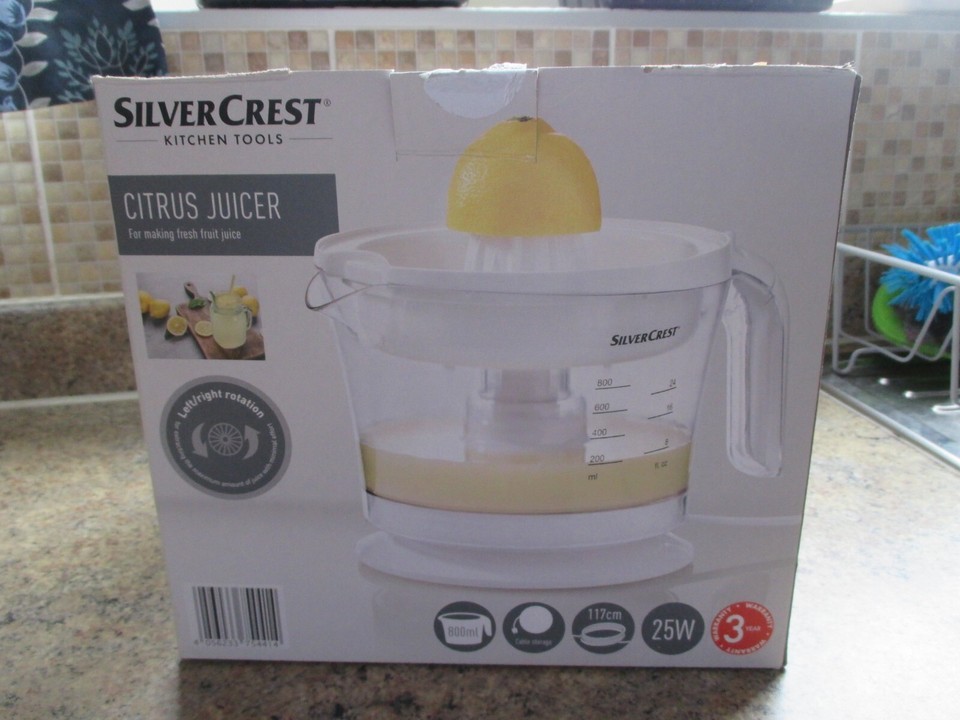 SILVERCREST LIDL CITRUS PRESS JUICER eBay