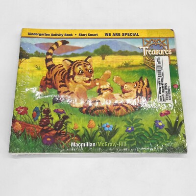 Treasures: Kindergarten K Activity Books Units 1-10 and Smart Start (Set of 11) 