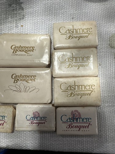CASHMERE BOUQUET New Old SOAP BARS HOTEL SIZE Complexion & Mild Skin Care Lot 11 - Picture 9 of 9