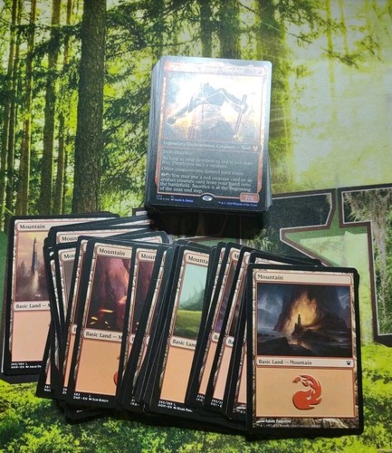 Purphoros, Bronze-Blooded MTG Custom DRAGON 100 Card EDH Commander Magic Deck - Picture 10 of 12
