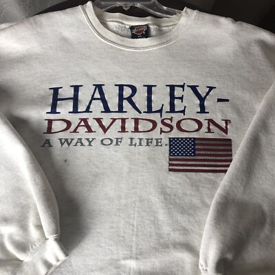 Vintage 90's Harley Davidson Sweatshirt Size XXL a Way Of