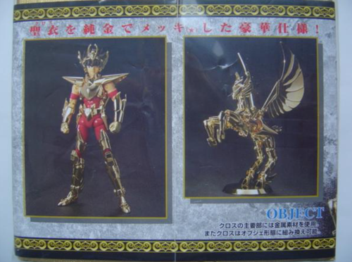Bandai Saint Cloth Myth Golden Genealogy Pegasus Seiya V3 24K GOLD from japan - Bild 5 von 5