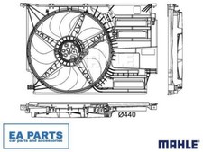 Fan, engine cooling for BMW MINI MAHLE CFF 403 000P