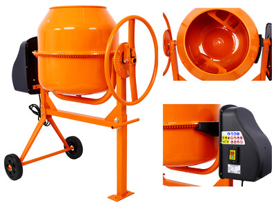 #ad #ad Portable Cement Mixer 5 Cu. Ft Electric Concrete Mixer Machine 650W for Mortar $388.99
