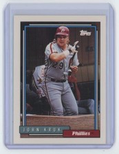 1992 Topps John Kruk Philadelphia Phillies #30